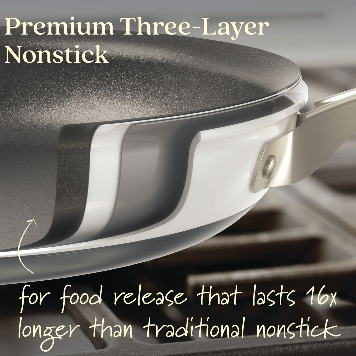10-Inch Hard Anodized Nonstick Frying Pan