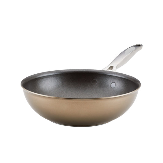 10-Inch Hard Anodized Nonstick Stir Fry Pan