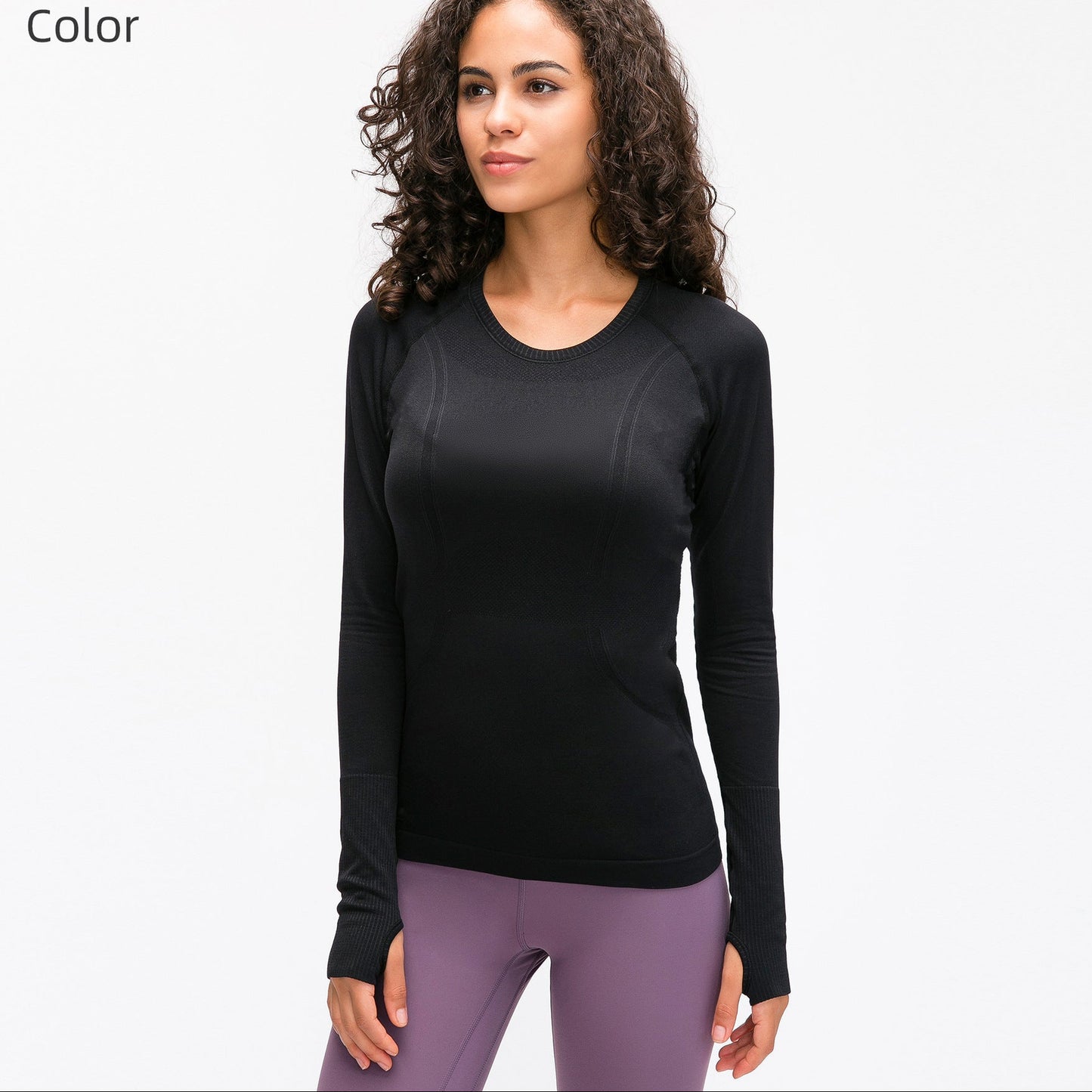 Women’s Seamless Long Sleeve Yoga Top