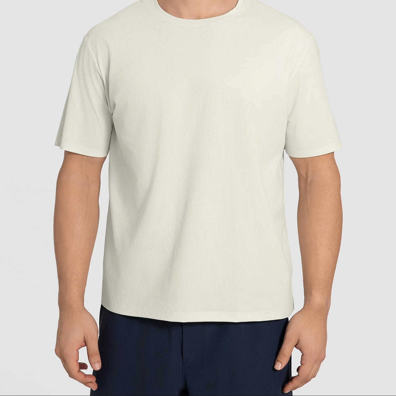 Men’s Loose Fit Crew Neck Workout T-Shirt