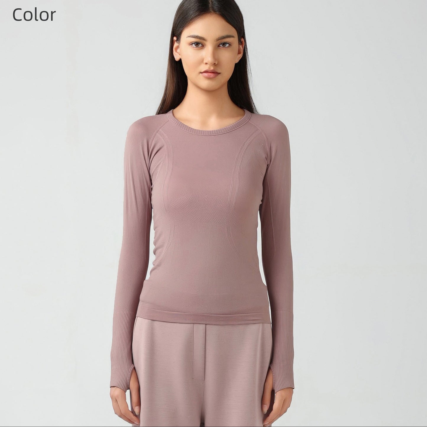 Women’s Seamless Long Sleeve Yoga Top