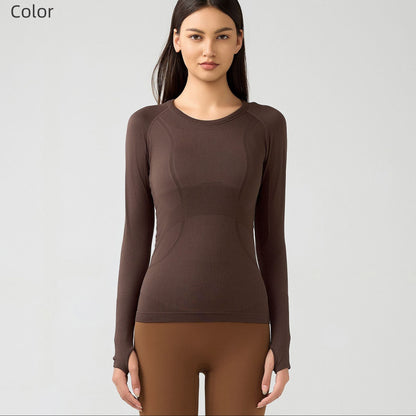 Women’s Seamless Long Sleeve Yoga Top