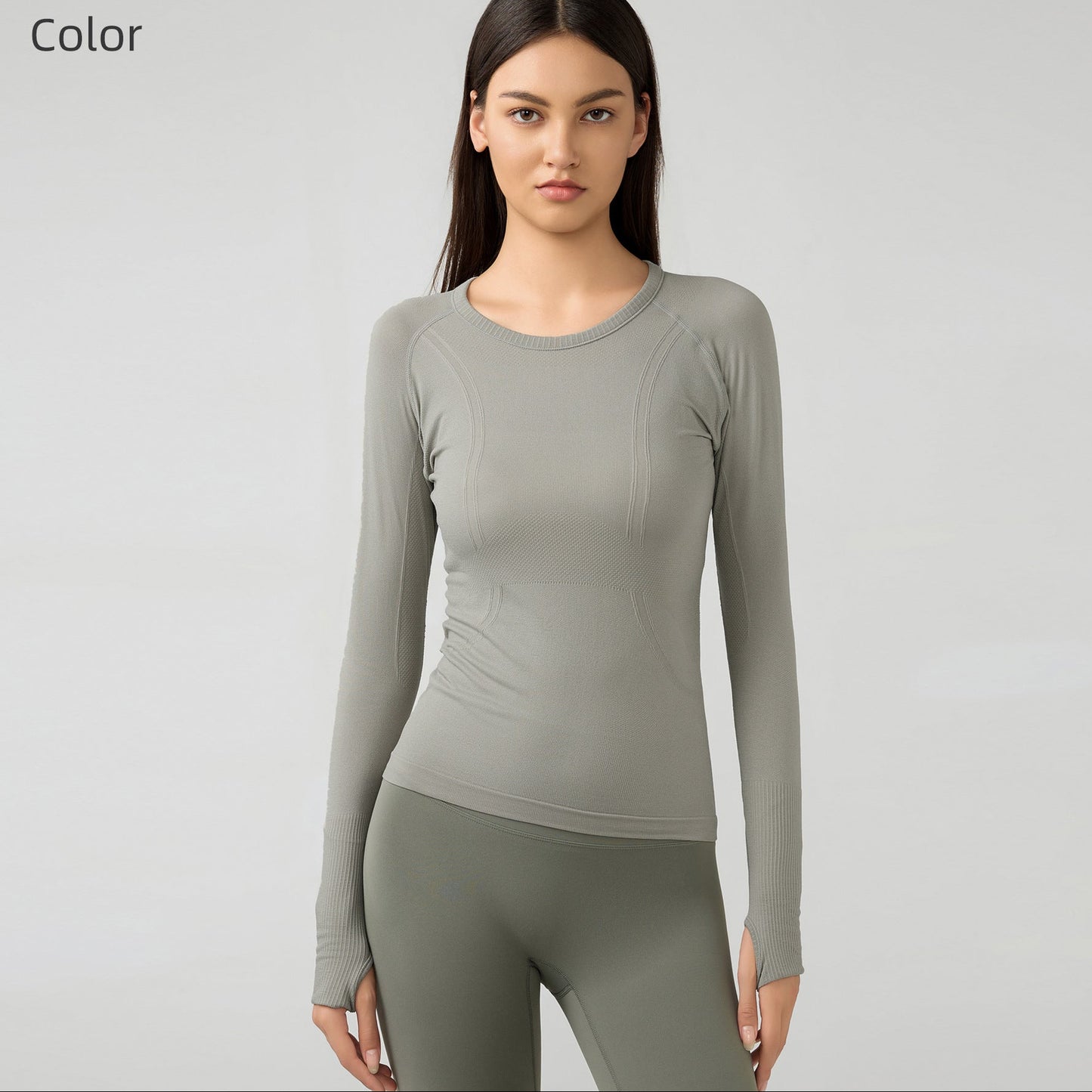 Women’s Seamless Long Sleeve Yoga Top