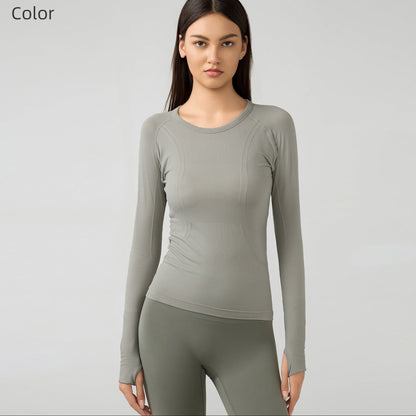 Women’s Seamless Long Sleeve Yoga Top