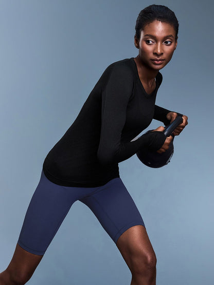 Women’s Seamless Long Sleeve Yoga Top