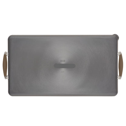 10 x 18-Inch Double Burner Griddle with Multi-Purpose Rack